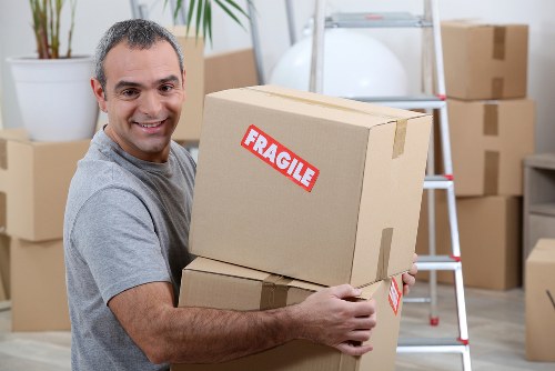 Moving furniture through a Highbury flat with careful access planning