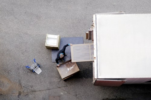 Commercial furniture removal from an office or shop in Highbury
