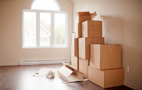 Careful handling of furniture during a Highbury removal job