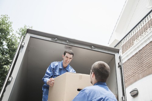 Moving furniture from a Highbury flat with stair access